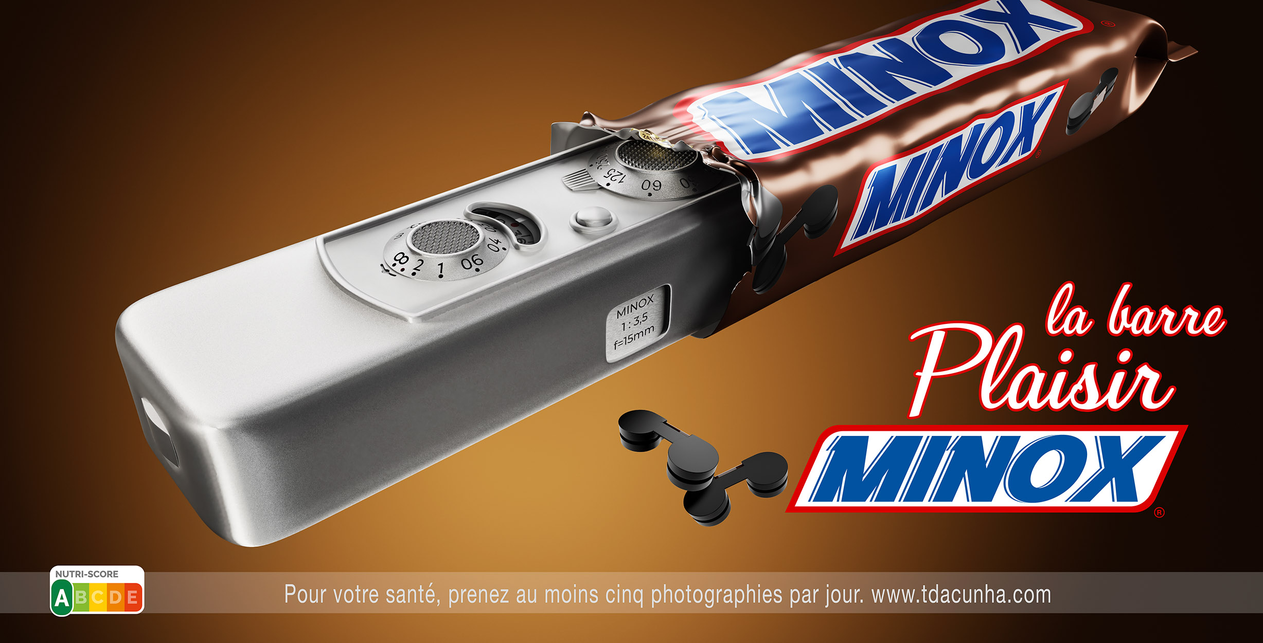 Fausse pub snickers minox C